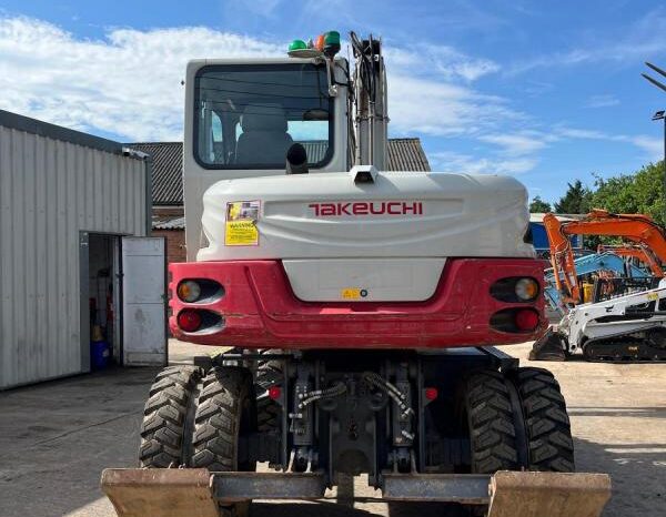 2016 Takeuchi TB295W Wheeled Excavators for Sale full