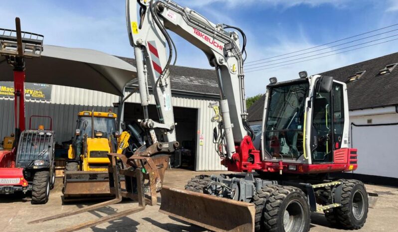 2016 Takeuchi TB295W Wheeled Excavators for Sale full