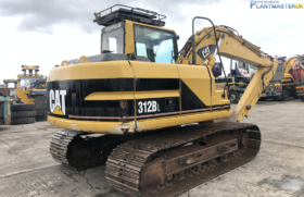 CAT 312BL steel tracked excavator full