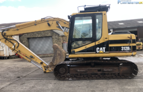 CAT 312BL steel tracked excavator full