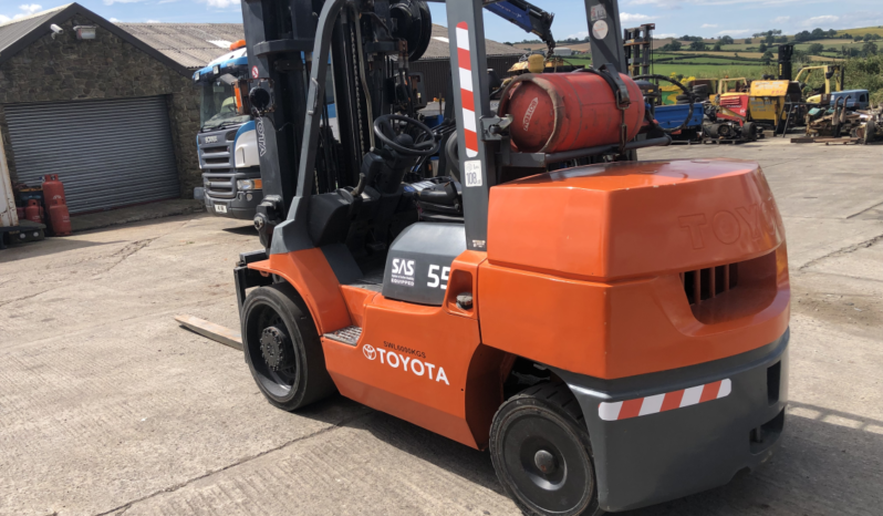 Toyota FG 55(6 ton) container spec compact forklift full