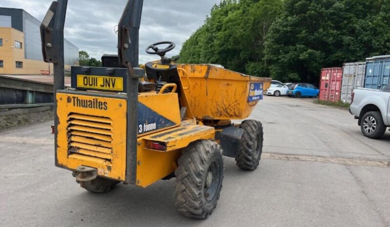 2011 Thwaites S3000 Dumper 1Ton  to 3 Ton for Sale full