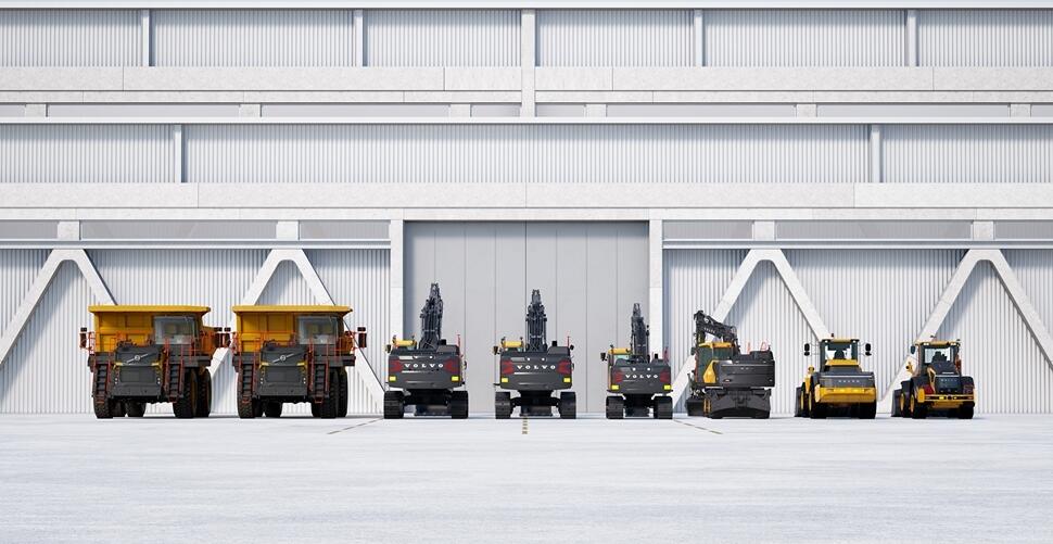 Volvo Machinery Line Up