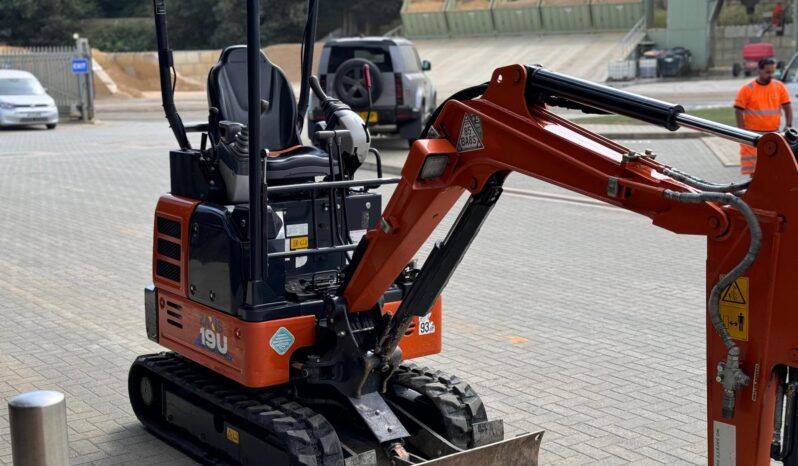 TRU1855 – SEPT 2021, HITACHI ZX19U MINI EXCAVATOR full