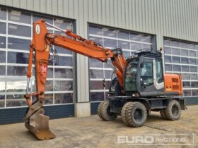 2013 Hitachi ZX140W-3 Wheeled Excavators For Auction: Leeds 11th,12th,13th & 14th September 2024 @8:00am