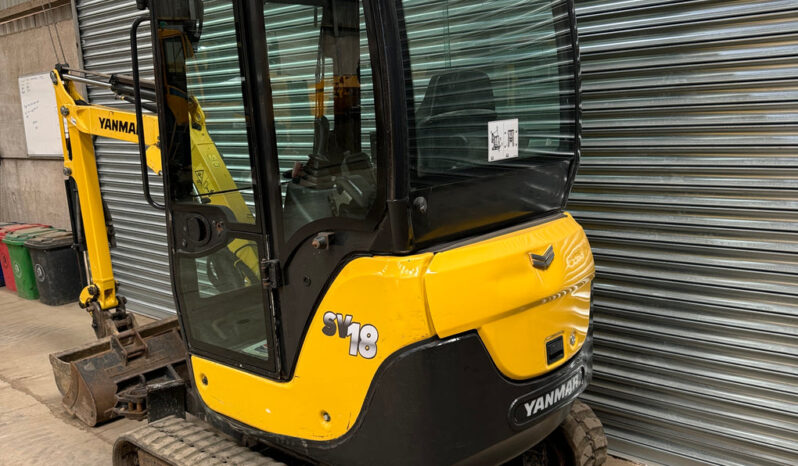 Yanmar SV18 2018 full