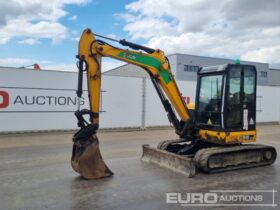 2017 JCB 55Z-1 Mini Excavators For Auction: Leeds 11th,12th,13th & 14th September 2024 @8:00am