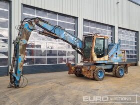 Fuchs MHL320 Wheeled Excavators For Auction: Leeds 11th,12th,13th & 14th September 2024 @8:00am