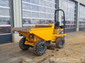 2019 Thwaites 3 Ton Site Dumpers For Auction: Leeds 11th,12th,13th & 14th September 2024 @8:00am