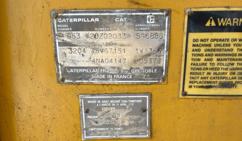 1988 CATERPILLAR 953 LGP For Auction on 2024-09-21 at 08:30 For Auction on 2024-09-21 full