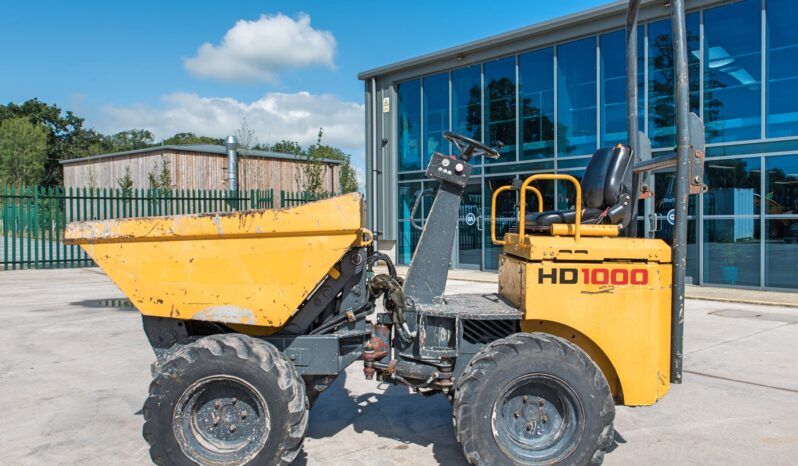 Terex HD1000 1 tonne hi-tip dumper For Auction on: 2024-09-19 For Auction on 2024-09-19 full