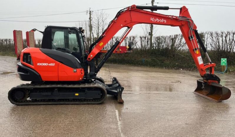 Kubota KX080-4 excavator 2023