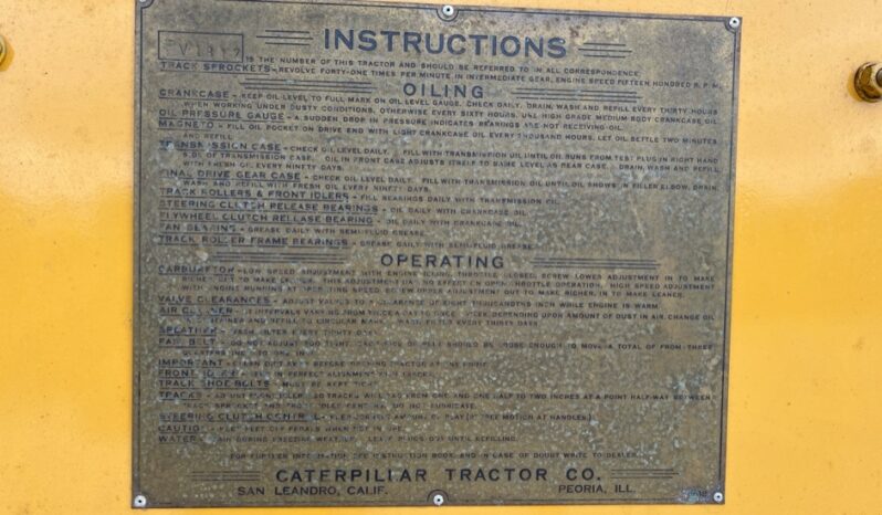 1929 CATERPILLAR FIFTEEN  For Auction on 2024-09-21 at 08:30 For Auction on 2024-09-21 full