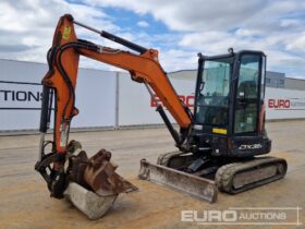 2019 Doosan DX35Z Mini Excavators For Auction: Leeds 11th,12th,13th & 14th September 2024 @8:00am