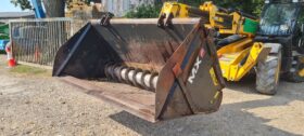 MX Auger Bucket for JCB Telehandler full