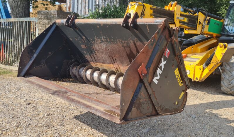 MX Auger Bucket for JCB Telehandler full