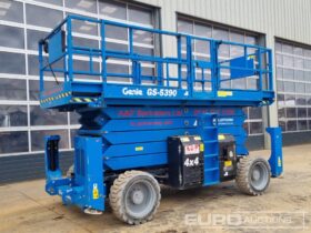 2017 Genie GS5390 Manlifts For Auction: Leeds 11th,12th,13th & 14th September 2024 @8:00am