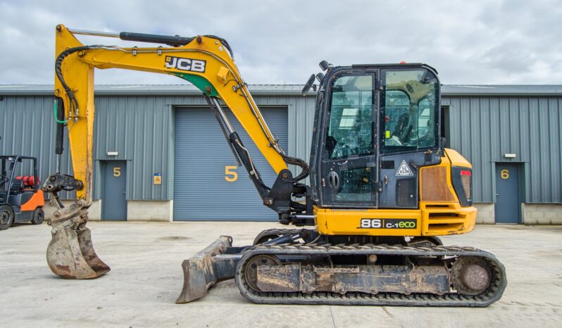 JCB 86C-1 Eco 8.6 tonne rubber For Auction on: 2024-09-19 For Auction on 2024-09-19 full