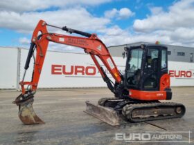 2015 Kubota U55-4 Mini Excavators For Auction: Leeds 11th,12th,13th & 14th September 2024 @8:00am