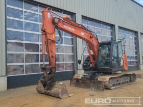 2014 Hitachi ZX135US-5B 10 Ton+ Excavators For Auction: Leeds 11th,12th,13th & 14th September 2024 @8:00am