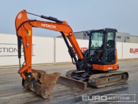 2020 Hitachi ZX55U-6 CLR Mini Excavators For Auction: Leeds 11th,12th,13th & 14th September 2024 @8:00am