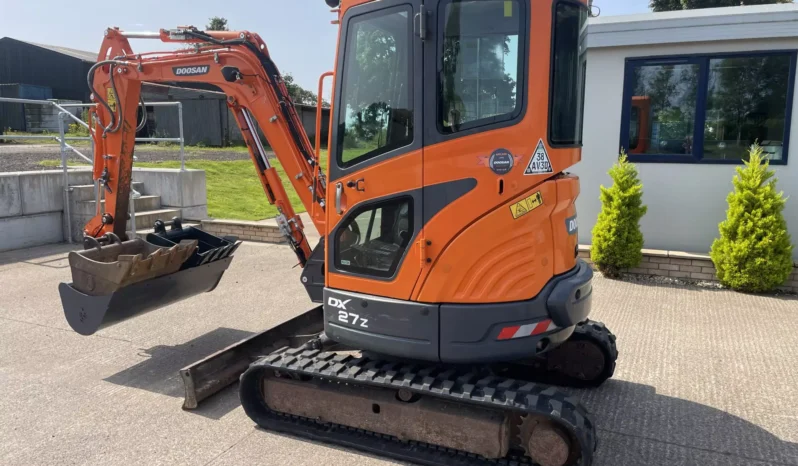 Doosan DX27Z Mini Digger full