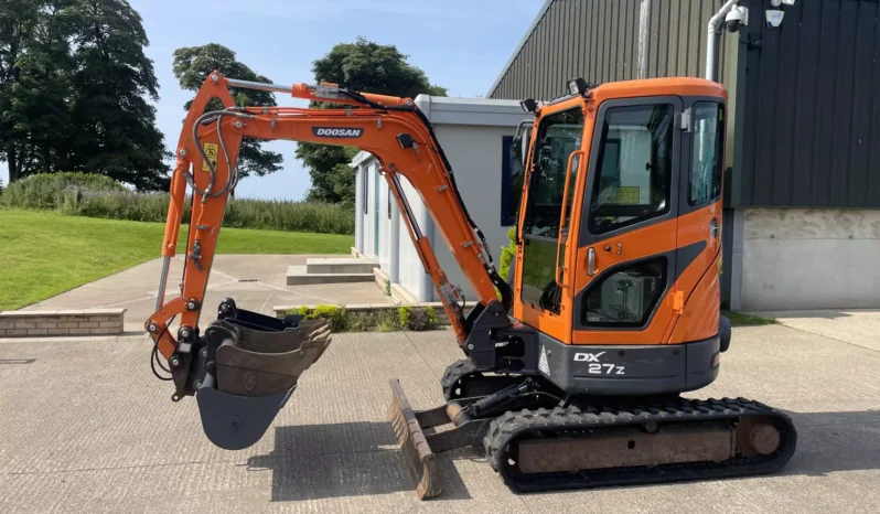 Doosan DX27Z Mini Digger