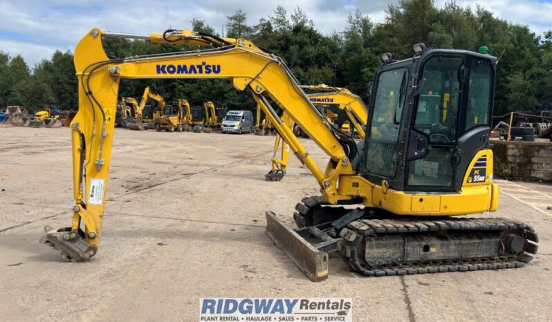 Komatsu PC55MR-5 full