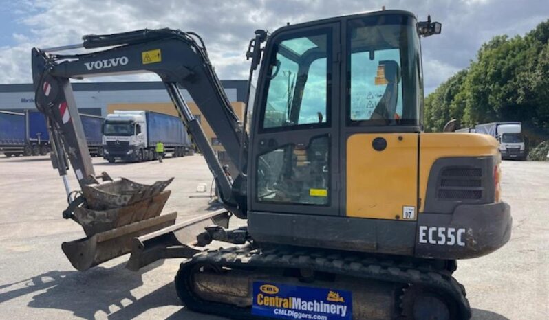 2016 VOLVO EC55C Excavator 4 Ton  to 9 Ton for Sale full