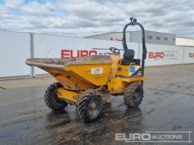 2018 Thwaites 3 Ton Site Dumpers For Auction: Leeds 11th,12th,13th & 14th September 2024 @8:00am