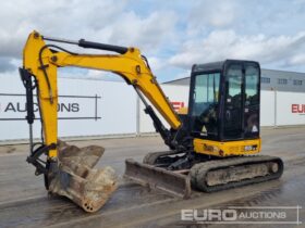 2017 JCB 55Z-1 Mini Excavators For Auction: Leeds 11th,12th,13th & 14th September 2024 @8:00am