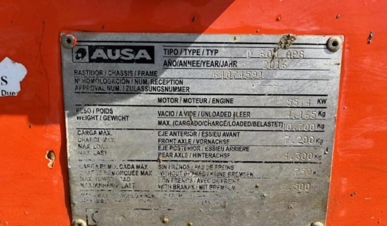 2016 AUSA D 600 APG Dumpers 4 Ton To 10 Ton for Sale full