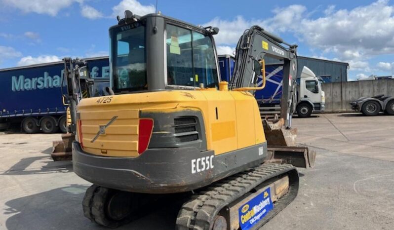 2016 VOLVO EC55C Excavator 4 Ton  to 9 Ton for Sale full