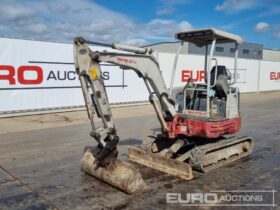 2013 Takeuchi TB23R Mini Excavators For Auction: Leeds 11th,12th,13th & 14th September 2024 @8:00am