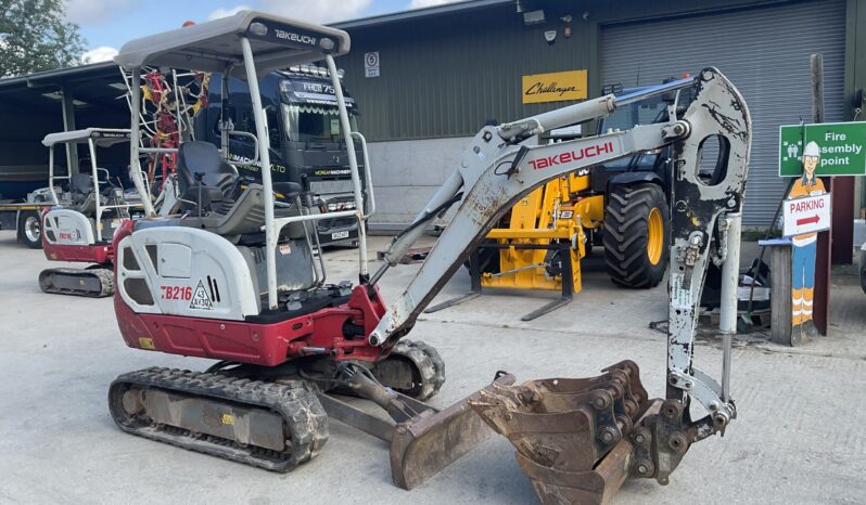 TAKEUCHI TB216 full