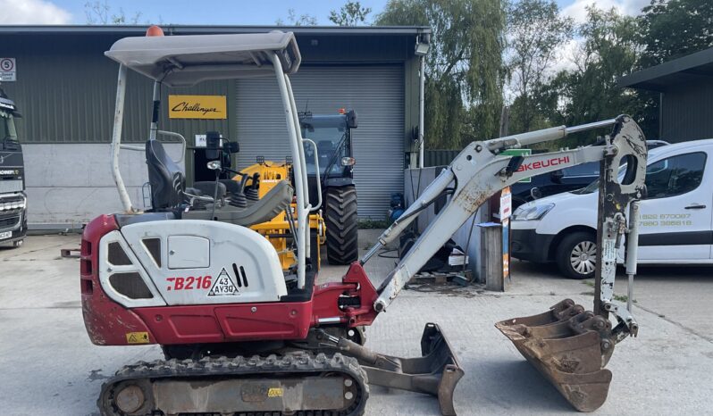 TAKEUCHI TB216 full