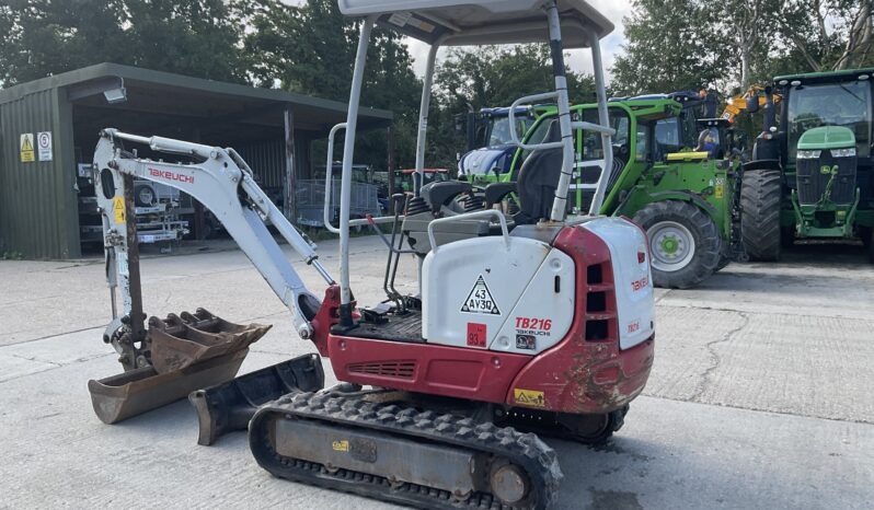 TAKEUCHI TB216 full