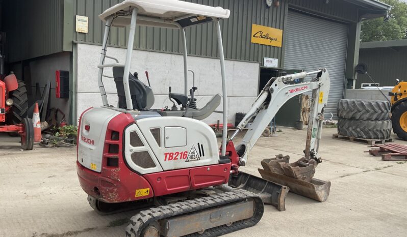 TAKEUCHI TB216 full