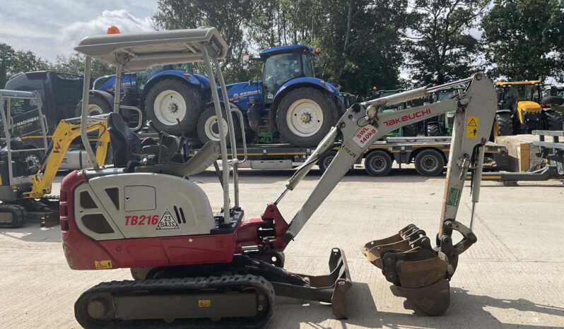 TAKEUCHI TB216 full