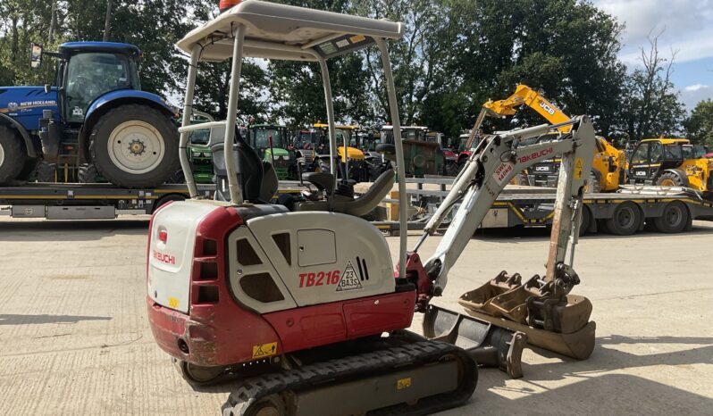 TAKEUCHI TB216 full