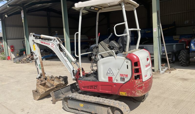 TAKEUCHI TB216 full