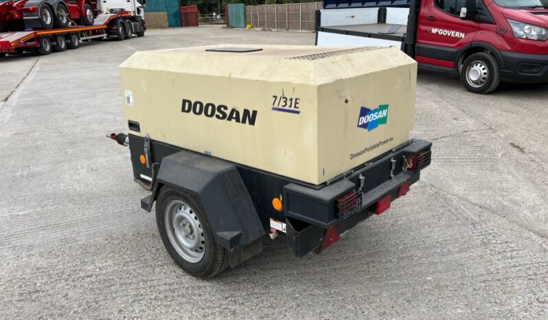 2016 DOOSAN 7/31E 2 TOOL COMPRESSOR For Auction on 2024-09-21 at 08:30 For Auction on 2024-09-21 full