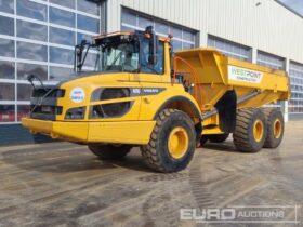 2019 Volvo A25G Articulated Dumptrucks For Auction: Leeds 11th,12th,13th & 14th September 2024 @8:00am