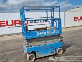 Genie GS1932 Manlifts For Auction: Leeds 11th,12th,13th & 14th September 2024 @8:00am