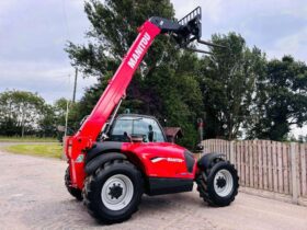 MANITOU MT733 4WD TELEHANDLER *YEAR 2022, ONLY 2254 HOURS* C/W TINES *VIDEO* full