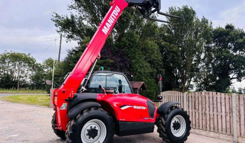 MANITOU MT733 4WD TELEHANDLER *YEAR 2022, ONLY 2254 HOURS* C/W TINES *VIDEO* full