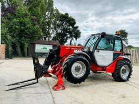 MANITOU MT1030 4WD TELEHANDLER *10 METER REACH* C/W PALLET TINES *VIDEO* full