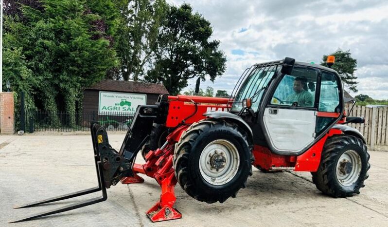 MANITOU MT1030 4WD TELEHANDLER *10 METER REACH* C/W PALLET TINES *VIDEO* full