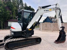 BOBCAT E45 TRACKED EXCAVATOR *YEAR 2019, ONLY 1700 HOURS* C/W QUICK HITCH *VIDEO* full