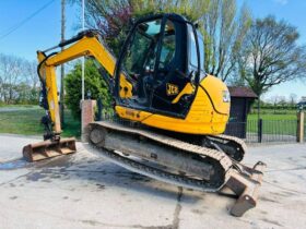 JCB 8080 TRACKED EXCAVATOR *ZERO SWING, YEAR 2014* C/W QUICK HITCH *VIDEO* full